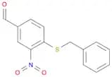 4-(Benzylthio)-3-nitrobenzaldehyde