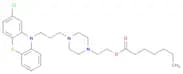 Heptanoic acid, 2-[4-[3-(2-chloro-10H-phenothiazin-10-yl)propyl]-1-piperazinyl]ethyl ester