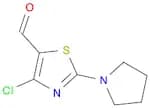 4-Chloro-2-(pyrrolidin-1-yl)thiazole-5-carbaldehyde