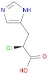 (S)-2-Chloro-3-(1H-imidazol-4-yl)propanoic acid