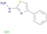 (4-Phenyl-thiazol-2-yl)-hydrazine hydrochloride