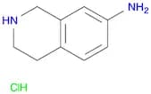 7-Isoquinolinamine, 1,2,3,4-tetrahydro-, hydrochloride (1:1)