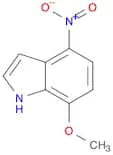 1H-INDOLE, 7-METHOXY-4-NITRO-