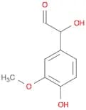 Benzeneacetaldehyde, α,4-dihydroxy-3-methoxy-
