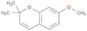 2H-​1-​Benzopyran, 7-​methoxy-​2,​2-​dimethyl-