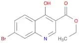 3-Quinolinecarboxylic acid, 7-bromo-4-hydroxy-, ethyl ester