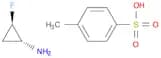 Cyclopropanamine, 2-fluoro-, (1R,2R)-rel-, 4-methylbenzenesulfonate (1:1)