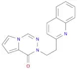 2-(2-(Quinolin-2-yl)ethyl)pyrrolo[1,2-d][1,2,4]triazin-1(2H)-one