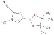 1H-Pyrrole-2-carbonitrile, 1-methyl-4-(4,4,5,5-tetramethyl-1,3,2-dioxaborolan-2-yl)-
