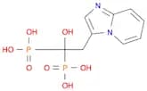 Phosphonic acid, P,P'-(1-hydroxy-2-imidazo[1,2-a]pyridin-3-ylethylidene)bis-