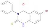 6-bromo-3-phenyl-2-sulfanyl-3,4-dihydroquinazolin-4-one