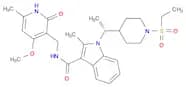 (R)-1-(1-(1-(Ethylsulfonyl)piperidin-4-yl)ethyl)-N-((4-methoxy-6-methyl-2-oxo-1,2-dihydropyridin-3…