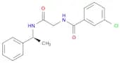 Benzamide, 3-chloro-N-[2-oxo-2-[[(1S)-1-phenylethyl]amino]ethyl]-