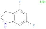 4,6-Difluoroindoline hydrochloride