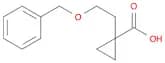 Cyclopropanecarboxylic acid, 1-[2-(phenylmethoxy)ethyl]-