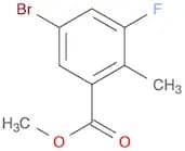 Benzoic acid, 5-bromo-3-fluoro-2-methyl-, methyl ester