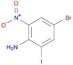 Benzenamine, 4-bromo-2-iodo-6-nitro-