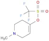 Methanesulfonic acid, 1,1,1-trifluoro-, 1,2,3,6-tetrahydro-1-methyl-4-pyridinyl ester