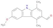 6-Methoxy-1,4-dimethyl-9H-carbazole-3-carbaldehyde