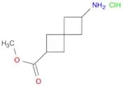 SPIRO[3.3]HEPTANE-2-CARBOXYLIC ACID, 6-AMINO-, METHYL ESTER, HYDROCHLORIDE (1:1)