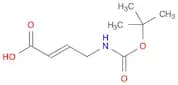 (2E)-4-([(tert-Butoxy)carbonyl]amino)but-2-enoic acid