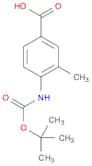 Benzoic acid, 4-[[(1,1-dimethylethoxy)carbonyl]amino]-3-methyl-