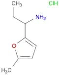 2-Furanmethanamine, α-ethyl-5-methyl-, hydrochloride (1:1)