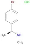Benzenemethanamine, 4-bromo-N,α-dimethyl-, hydrochloride (1:1), (αS)-