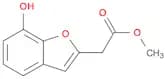 3-Benzofuranacetic acid, 7-hydroxy-, methyl ester