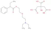 Benzeneacetic acid, α-ethyl-, 2-[2-(diethylamino)ethoxy]ethyl ester, 2-hydroxy-1,2,3-propanetricar…