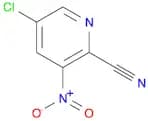 2-Pyridinecarbonitrile, 5-chloro-3-nitro-