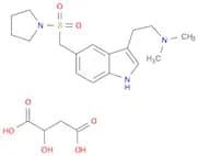 Butanedioic acid, 2-hydroxy-, compd. with N,N-dimethyl-5-[(1-pyrrolidinylsulfonyl)methyl]-1H-indol…