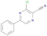 3-Chloro-5-phenylpyrazine-2-carbonitrile