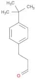 Benzenepropanal, 4-(1,1-dimethylethyl)-