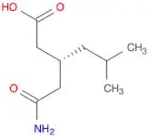 Hexanoic acid, 3-(2-amino-2-oxoethyl)-5-methyl-, (3R)-