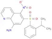 6-((2-Isopropylphenyl)sulfonyl)-5-nitroquinolin-8-amine