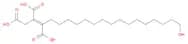 2-Nonadecene-1,2,3-tricarboxylic acid, 19-hydroxy-, (E)- (9CI)