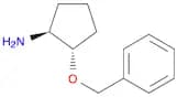 Cyclopentanamine, 2-(phenylmethoxy)-, (1S,2S)-