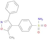 Benzenesulfonamide, 4-​(5-​methyl-​3-​phenyl-​4-​isoxazolyl)​-