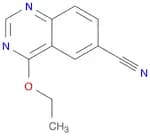 6-Quinazolinecarbonitrile, 4-ethoxy-