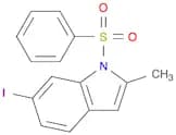 1-(Benzenesulfonyl)-6-iodo-2-methyl-1h-indole