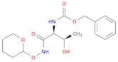 Benzyl (2s,3r)-3-hydroxy-1-oxo-1-(tetrahydro-2h-pyran-2-yloxyamino)butan-2-ylcarbamate