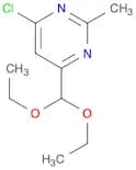 4-Chloro-6-(diethoxymethyl)-2-methylpyrimidine