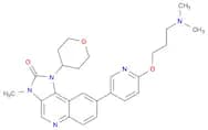 2H-Imidazo[4,5-c]quinolin-2-one, 8-[6-[3-(dimethylamino)propoxy]-3-pyridinyl]-1,3-dihydro-3-methyl…