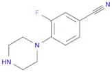Benzonitrile, 3-fluoro-4-(1-piperazinyl)-