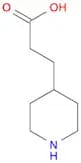 4-​Piperidinepropanoic acid