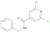 4-Pyridinecarboxamide, 2,6-dichloro-N-(phenylmethyl)-