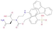 L-Asparagine, N2-[(9H-fluoren-9-ylmethoxy)carbonyl]-N-[2-[(5-sulfo-1-naphthalenyl)amino]ethyl]-