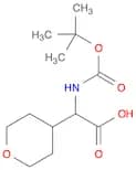 2H-Pyran-4-acetic acid, α-[[(1,1-dimethylethoxy)carbonyl]amino]tetrahydro-