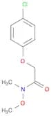 Acetamide, 2-(4-chlorophenoxy)-N-methoxy-N-methyl-